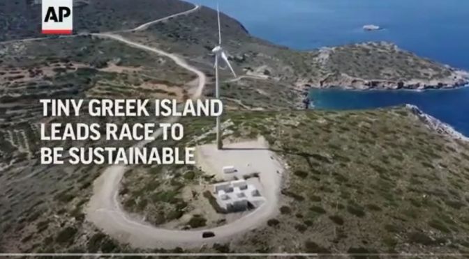 Sustainability: Island Of Tilos, Aegean Sea, Greece