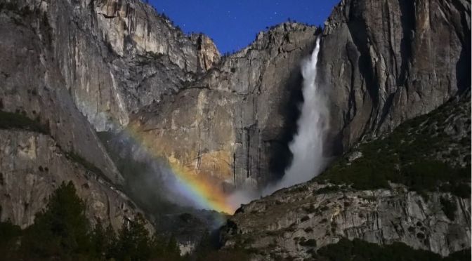 Yosemite Moonbows: A View Of Rainbows At Night