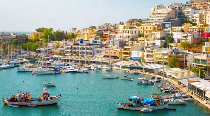 Aerial Views: Piraeus In Eastern Greece (4K)