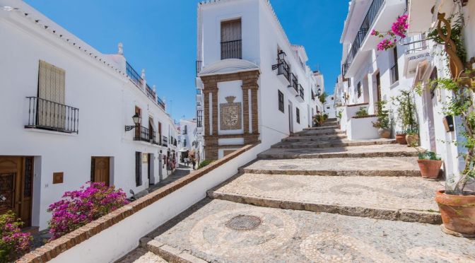 Village Walks: Frigiliana In Southern Spain (4K)