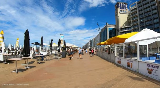 Walks: Blankenberge Beach In North Belgium