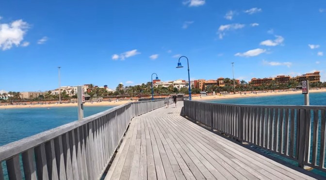 Beach Walks: Caleta De Fuste In Canary Islands
