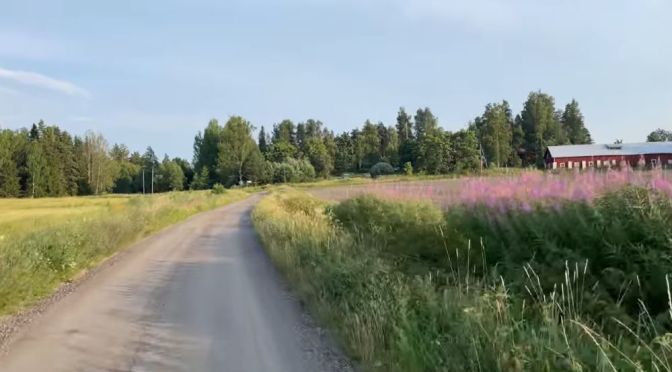 Views: Bike Ride To Swedish Songs, Countryside Roads