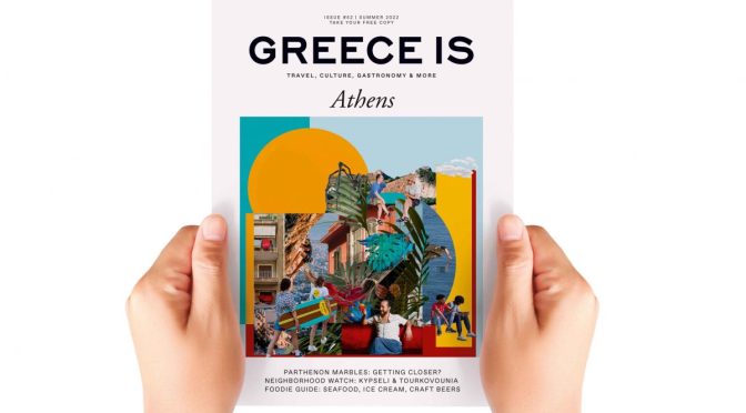 Cover Preview: Greece-Is Magazine – Summer 2022