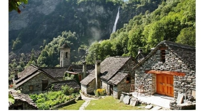 Village Walks: Sonlerto In Southern Switzerland