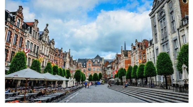 Walking Tour: Leuven In Central Belgium (4K)
