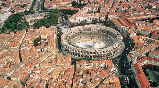 Views: The Great Roman Games Of Nimes, France