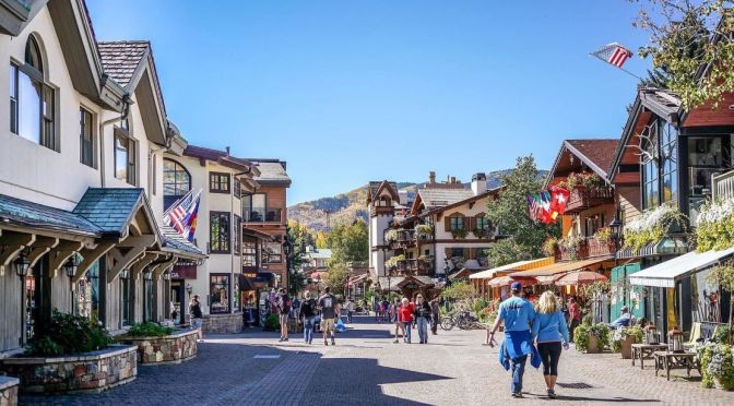 Summer Resort Walks: Vail In Northwest Colorado