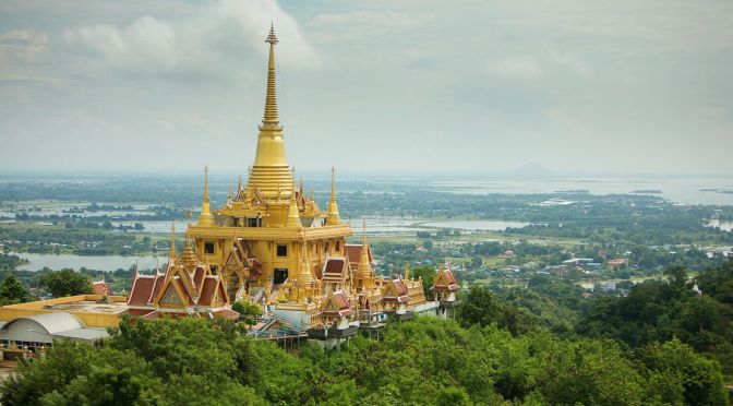 Views: Wat Khiriwong In Western Thailand (4K)