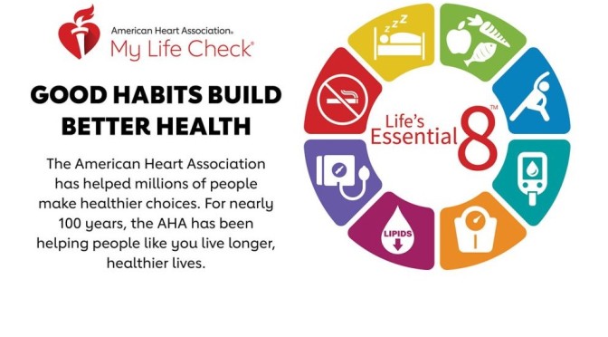 Health: American Heart Association Updates Its ‘Optimal Checklist’ (2022)