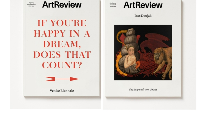 Cover Preview: Art Review Magazine – October 2022