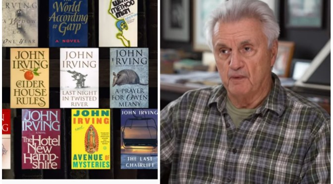 Interviews: Author John Irving – “A Writer’s Life”
