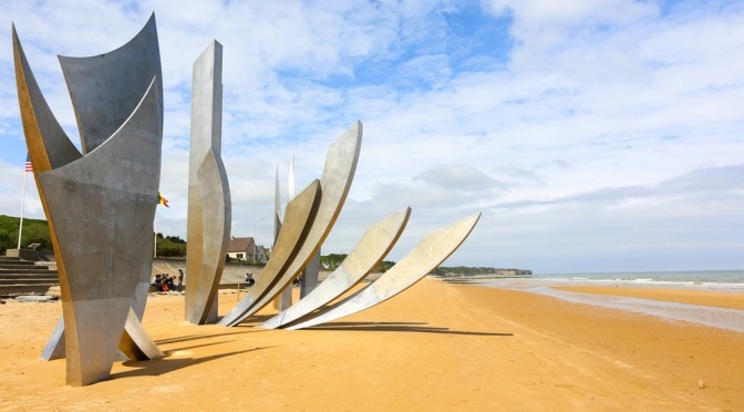 Walks: Omaha Beach In Normandy, France (4K)