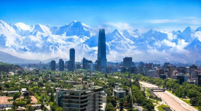 South America Views: Santiago, Chile (4K)