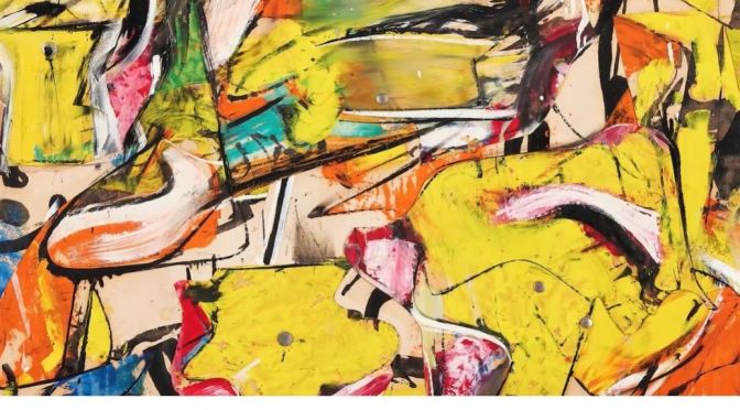 Abstract Art: ‘Collage’ By Willem De Kooning (1950)