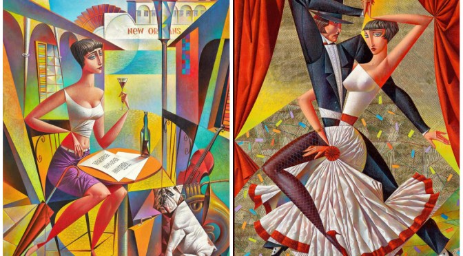 Artists: Georgy Kurasov’s ‘Vibrant Geometrics’