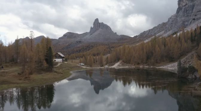 Aerial Views: Autumn 2022 In The Italian Dolomites
