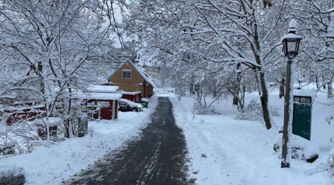 Winter Walks: Streets In Södermalm, Stockholm
