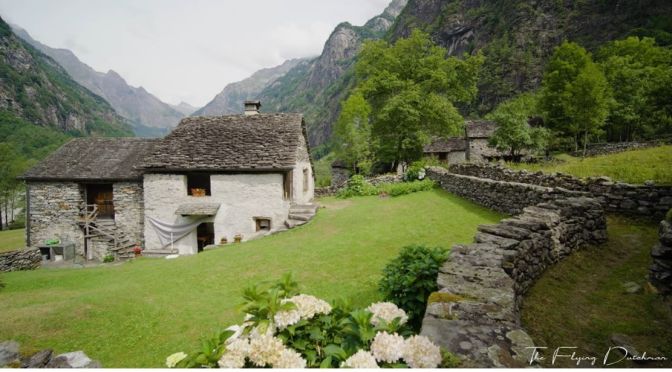 Medieval Swiss Villages: A Walk Through Roseto (8K)