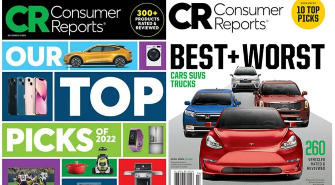 2023 Reviews: Consumer Reports – February 2023