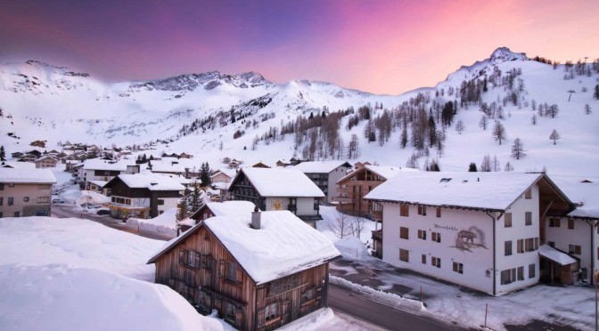 Winter 2023 Views: Malbun Resort In Liechtenstein
