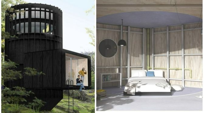 Design: ‘3 Scenes of Home’ – A Rotating Micro-Cabin