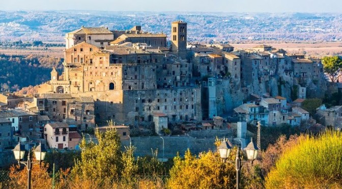 Walking Tours: Village Of Bomarzo In Central Italy
