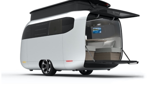 Future Of Camping: The Airstream Studio F. A. Porsche Travel Trailer