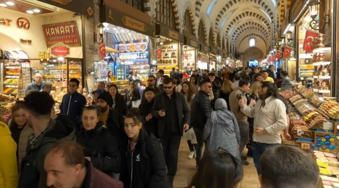 Walking Tour 2023: Grand Bazaar In Istanbul, Turkey