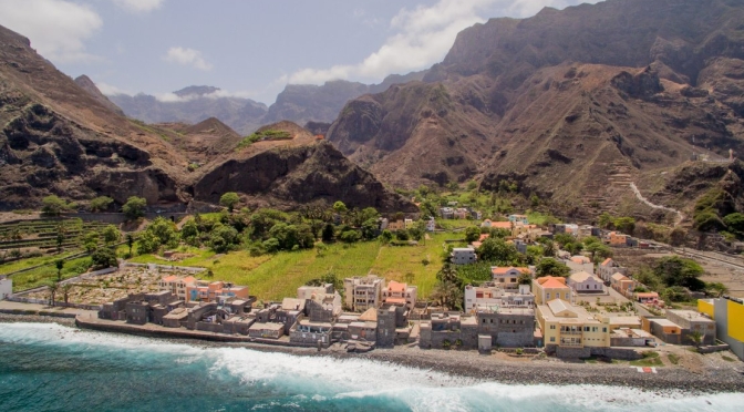 Aerial Views: Island Of Santo Antão, Cape Verde