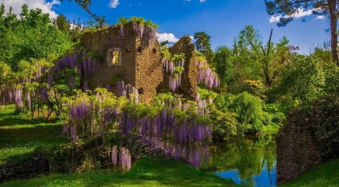 Travel Views: The Garden Of Ninfa In Southern Italy