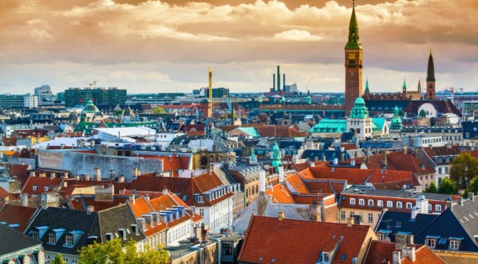 Aerial Views: Copenhagen – Capital Of Denmark (4K)