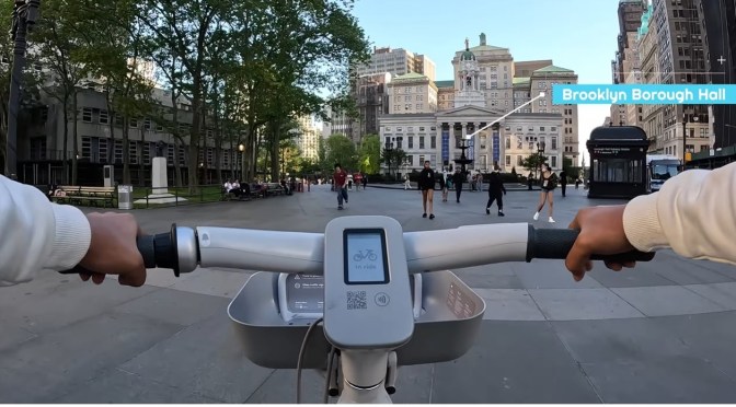 Travel: E-Bike Ride From Brooklyn To Manhattan