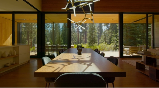 Design Tour: Forest House In Truckee, California