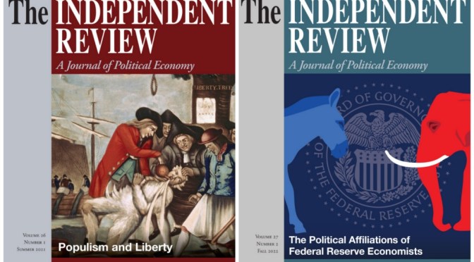 Politics: The Independent Review – Spring 2023
