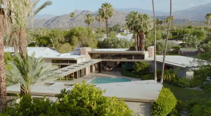 Architecture: A Tour Of Frank Sinatra’s 1947 ‘Twin Palms’ In Palm Springs