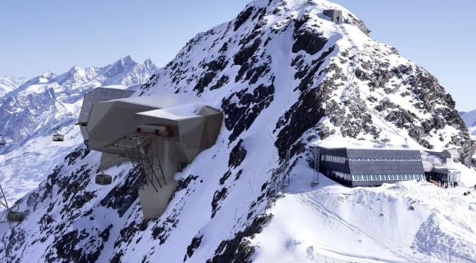 Swiss Views: Matterhorn Glacier Cableway Ride (8K)