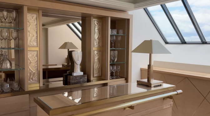 Art Deco Design Tour: Prince De Galles Hotel ‘Lalique Suite’ In Paris