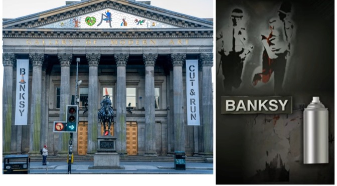 2023 Exhibitions: ‘Banksy – Cut & Run’ In Glasgow