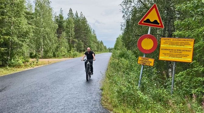 Finland Travel: Cycling In Rovaniemi, Arctic Circle