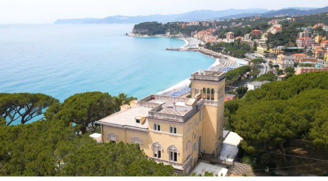 Seaside Italian Villa Tour: ‘Art Nouveau’ In Liguria