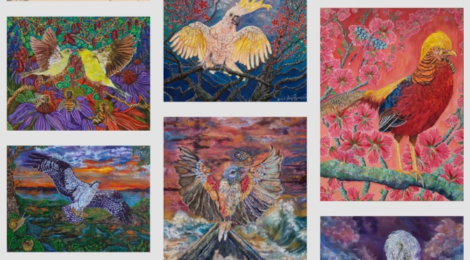 Art Profiles: California Painter Jodi Bonassi’s “Spectacular” Bird Series
