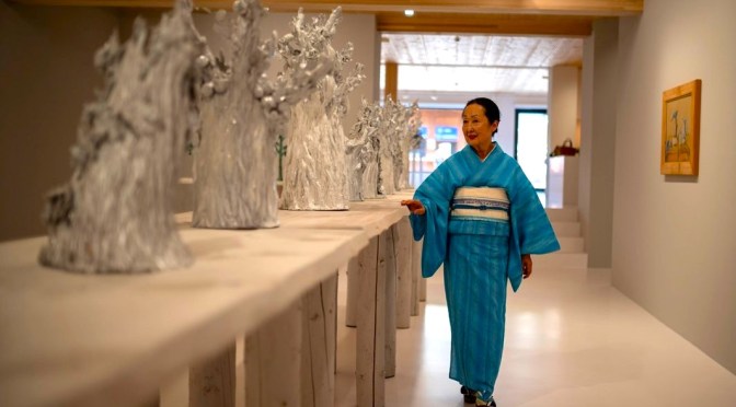 Profiles: Japanese Painter Setsuko – “Into Nature” Exhibition In Switzerland