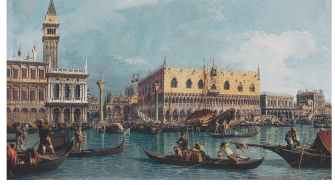 Art History: Two Paintings Survey Canaletto’s Venice
