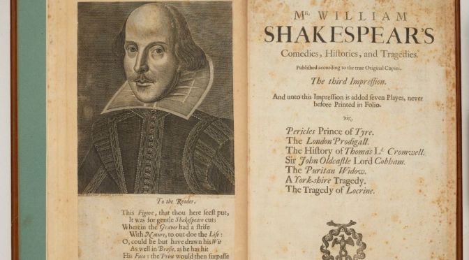 Literature: Shakespeare’s First Folio At 400 Years