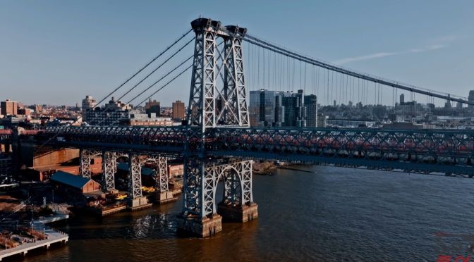 Travel: Aerial Tour Of The  Williamsburg Bridge, NYC