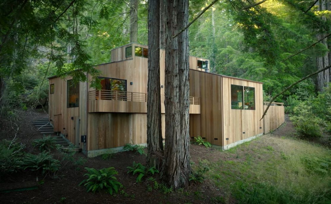 California Cabin Design: Sea Ranch Forest Retreat | Boomers Daily